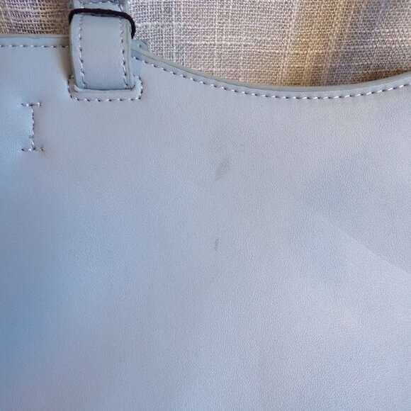 Steve Madden BCharmy Purse, Blue Haze Satchel - Picture 7 of 10